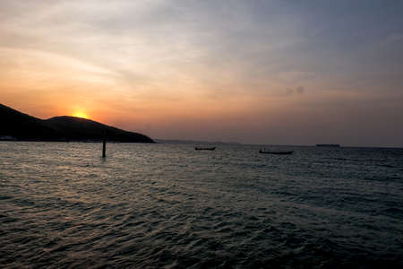 Sunset skyの写真素材