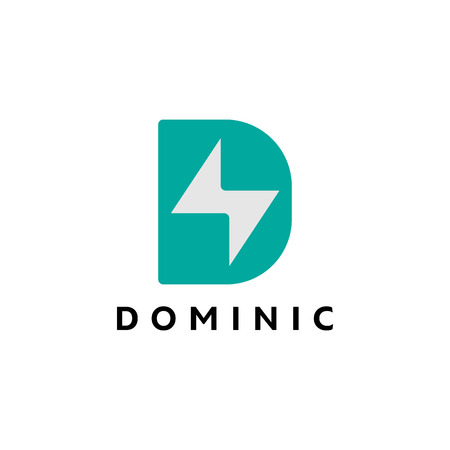 D Logo Design Inspiration, Vector illustrationのイラスト素材