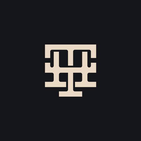 Initial based clean and minimal letter. LP PL L P Monogram Logo Template. Elegant luxury alphabet vector designのイラスト素材