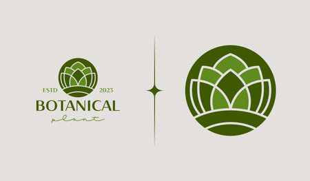 Leaf Flower Tree monoline. Universal creative premium symbol. Vector sign icon logo template. Vector illustrationのイラスト素材