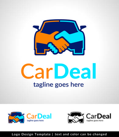 Car Deal Logo Template Design vectorのイラスト素材