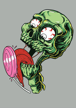 Sweet Skull Candyのイラスト素材