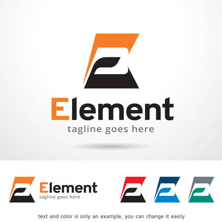 Letter E Logo Template Design Vectorのイラスト素材