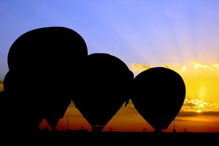 Hot Air Balloonの写真素材