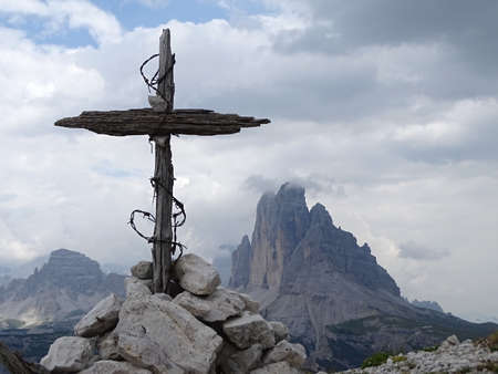Mount Piana and Mount Pianoの写真素材