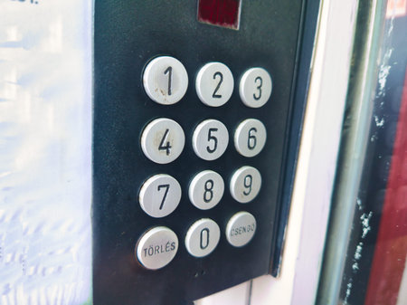 Industrial Intercom System at Ors vezer tere Budapest Panelhaz