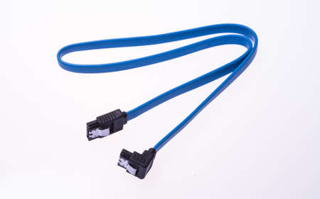 usb cable connection isolated backgroundの写真素材