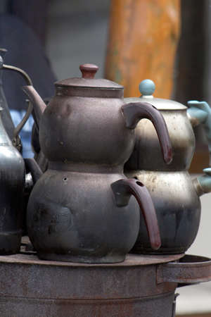 Antique shop and nostalgiaの写真素材