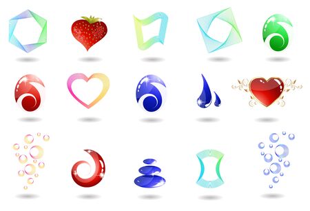 Icon setのイラスト素材