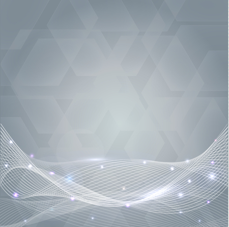 Abstract transparent lines background designのイラスト素材