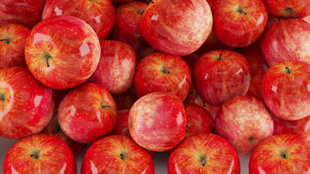 red apples backgroundの写真素材
