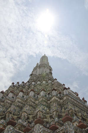 stupa in thailandの写真素材