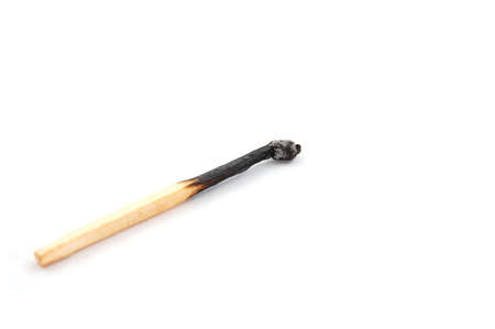 Some red matches isolated on a white background.の写真素材