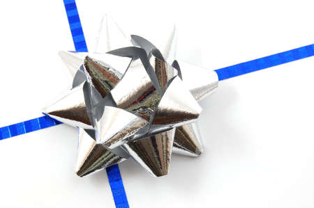 Some ribbon isolated on a white backgroundの写真素材