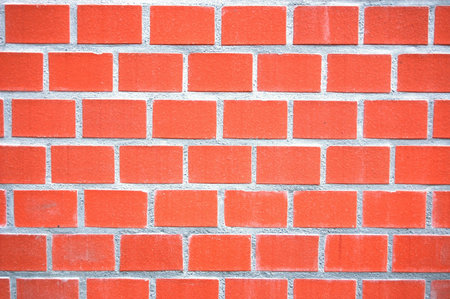 brick wall of a house as a background
