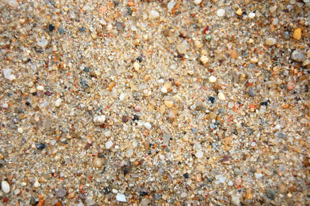 texture of yellow sand can be used as backgroundの写真素材
