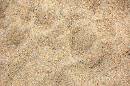 texture of yellow sand can be used as background