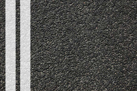road street or asphalt texture with linesの写真素材