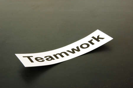teamwork concept with copyspace for text message                                    の写真素材