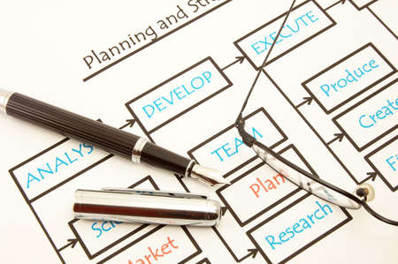 lots of business  work in the office                       の写真素材