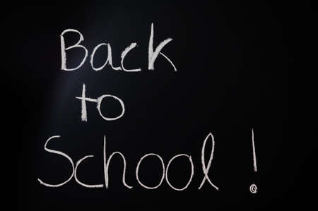 blackboard or chalkboard showing education or school concept                                     の写真素材