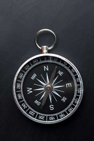 compass showing the right direction in business and financeの写真素材