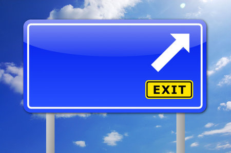 empty sign with copy space for your text
