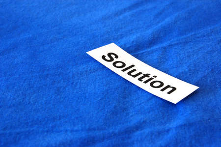 business solution idea with free blank space for text message                                    の写真素材