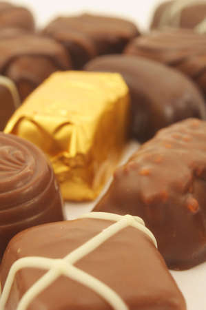 some sweet praline for valentines day or xmas present                                    の写真素材