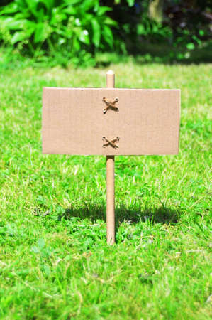 blank sign with copyspace can be used for advertisementの写真素材