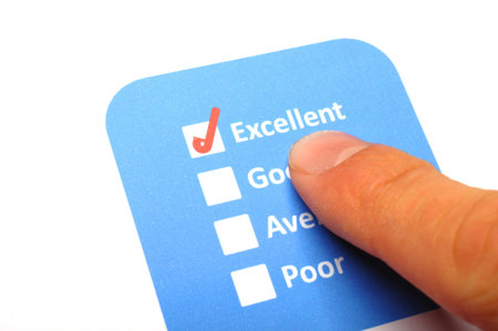 consumer survey with questionnaire checkbox to improve sales