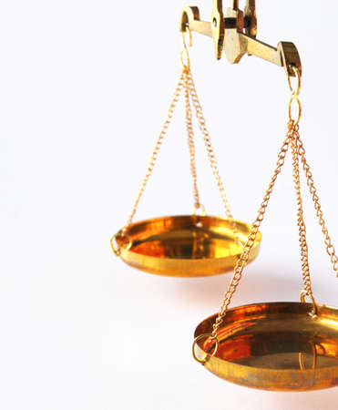 sclaes with copyspace showing law justice or court conceptの写真素材