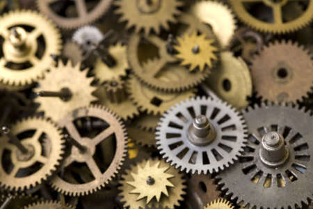 Clock mechanismの写真素材