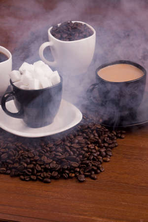 aromatic coffeeの写真素材