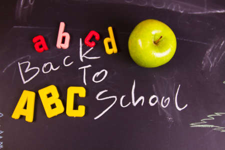 Exhibition of school. Back to schoolの写真素材