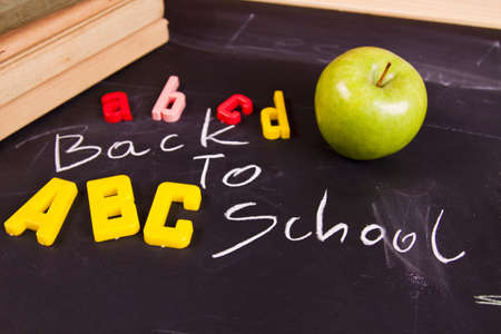 Exhibition of school. Back to schoolの写真素材