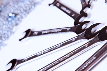 The keys and screws   
