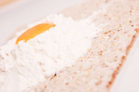 Bread and its components  の写真素材