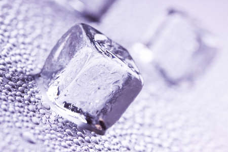 Ice cubes  の写真素材