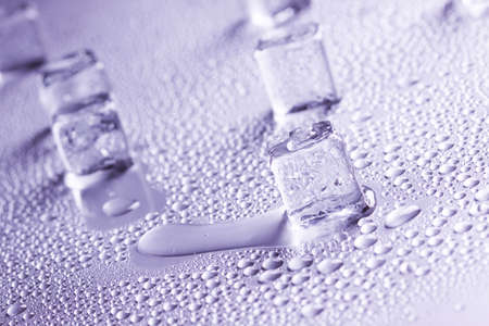 Frozon water  の写真素材