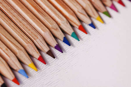 colored pencilsの写真素材
