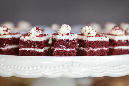 Red Velvet Pastriesの写真素材