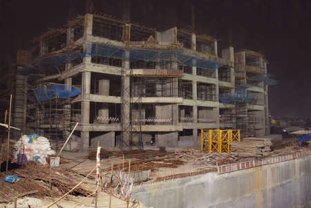 One common feature of skyscrapers is a steel framework from which curtain walls are suspended, rather than load-bearing walls of conventional construction. Most skyscrapers have a steel frame that enables them to be built taller than typical load-bearing walls of reinforced concrete.