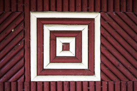 Graphic pattern of wooden sticksの写真素材