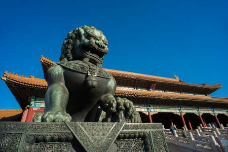 Bronze Lionのeditorial素材