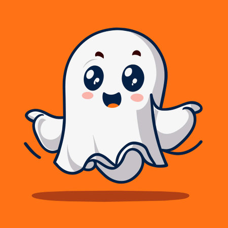 halloween ghostのイラスト素材