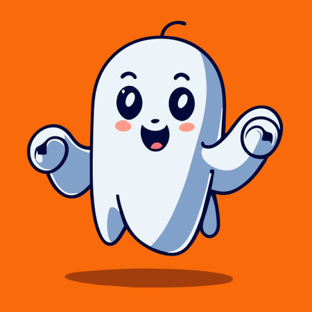 halloween ghostのイラスト素材