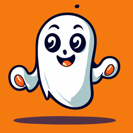halloween ghostのイラスト素材