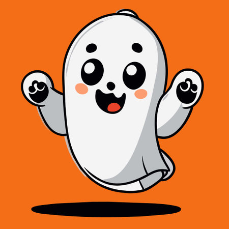 halloween ghostのイラスト素材