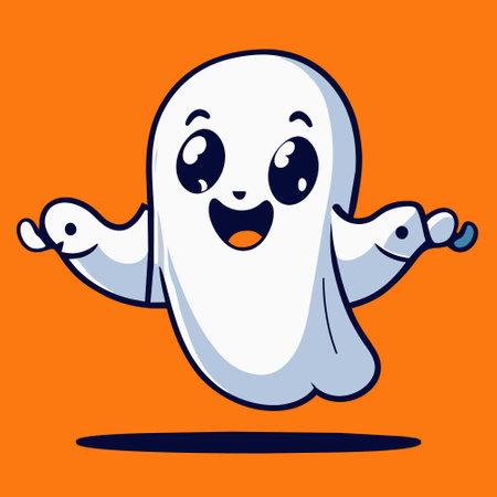 halloween ghostのイラスト素材